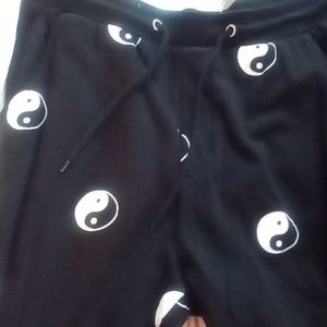Black sweat pants